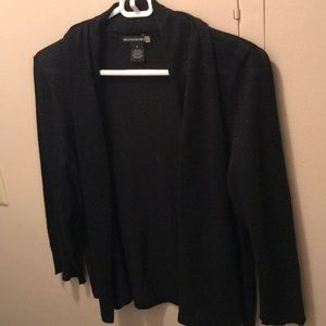 Sparkling black cardigan